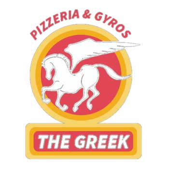 The Greek Pizzeria logo